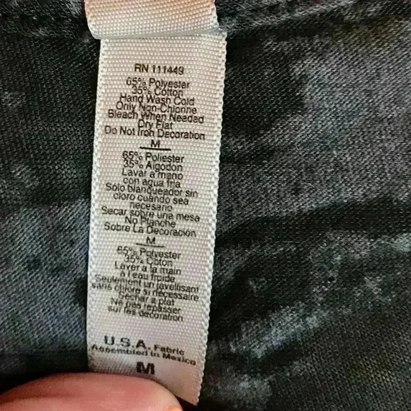 🦋NEXT LEVEL “Triple Mag” Heather Light V-Neck Tee - Picture 8 of 8